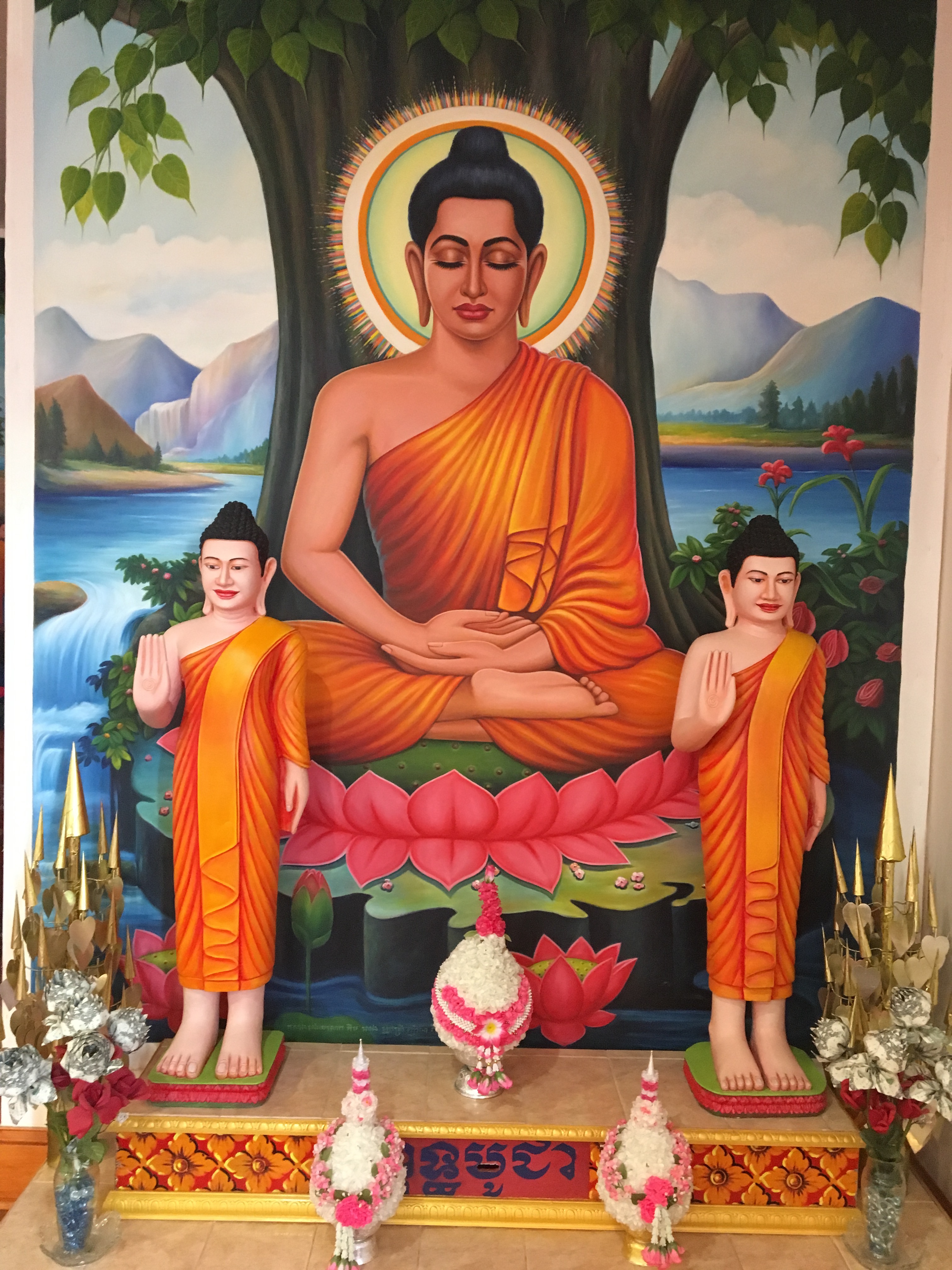 Upstairs altar #1, detail